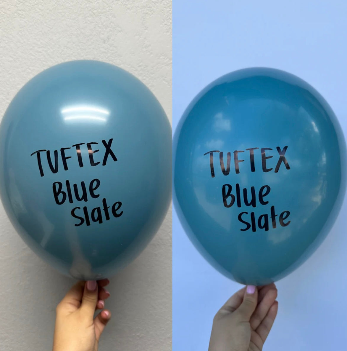 Tuftex Blue Slate 5 inch Latex Balloons 50ct
